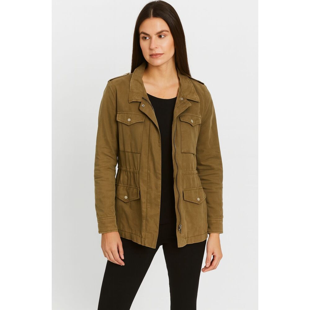 MAJE Utility Light Jacket Army Green Sz 2‎ (US Medium)